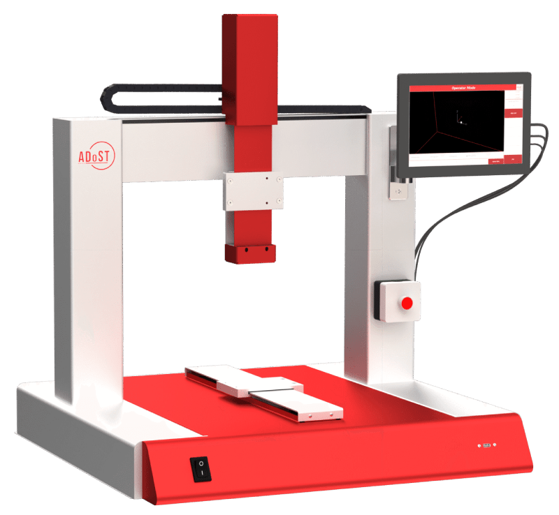 3 axis robot for adhesive dispensing in India | ADoST