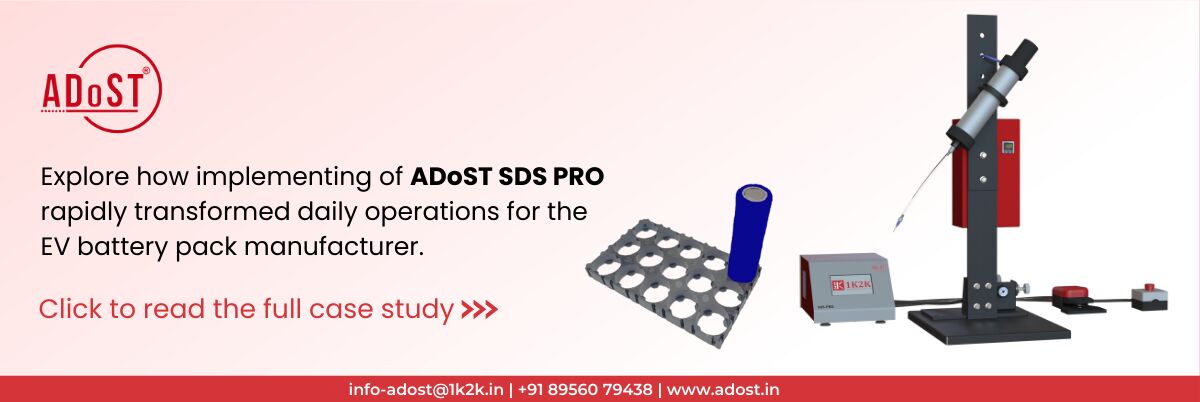 Case study: ADoST SDS PRO optimizes EV battery pack production workflows
